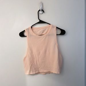 lululemon Cut Back Crop Tank Top